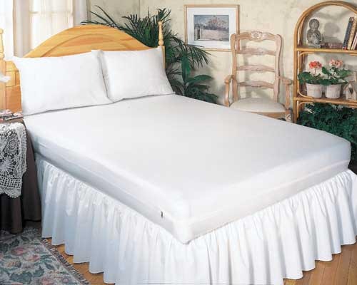 allergy relief mattress cover king size zippered